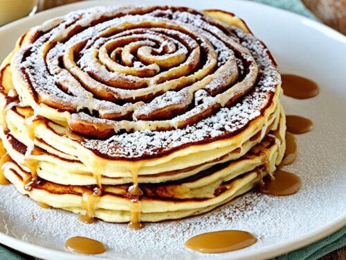 Cinnamon Roll Pancake Recipe