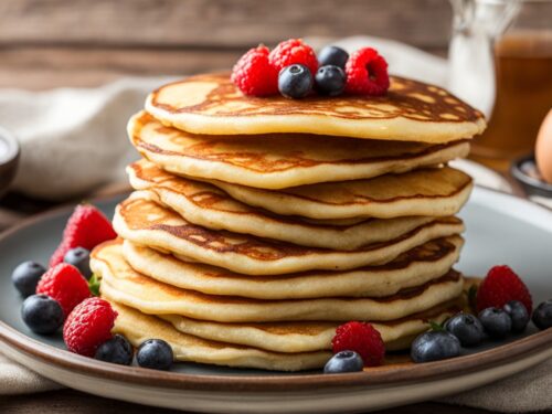 Eggless Pancakes Recipe