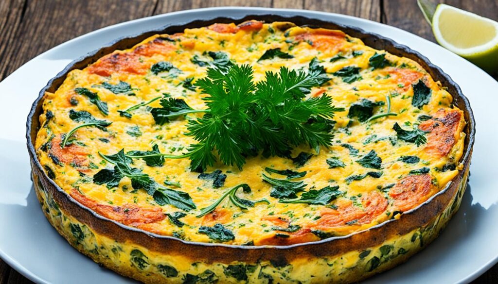 Salmon Frittata