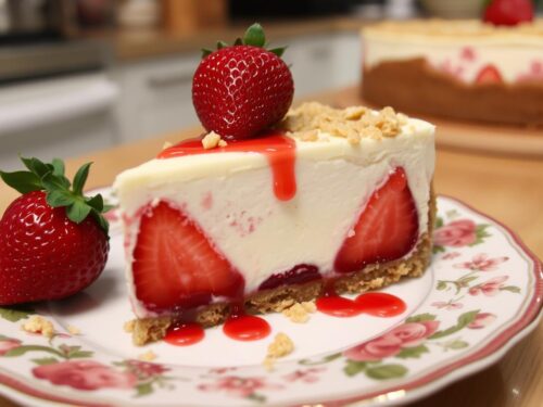 strawberry crunch cheesecake recipe