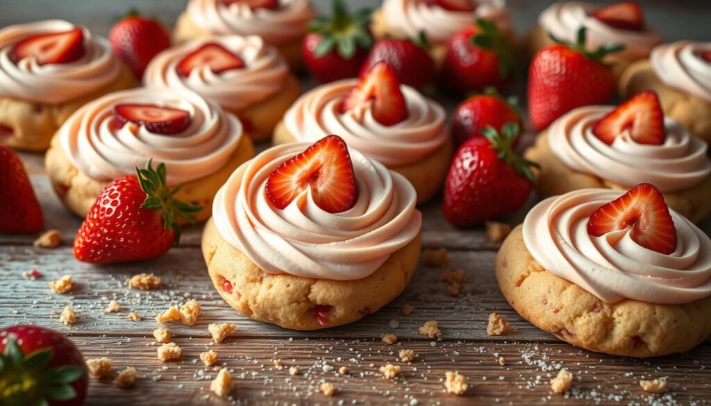 Strawberry Cheesecake Cookie