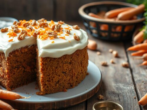 Carrot Cake from a Mix